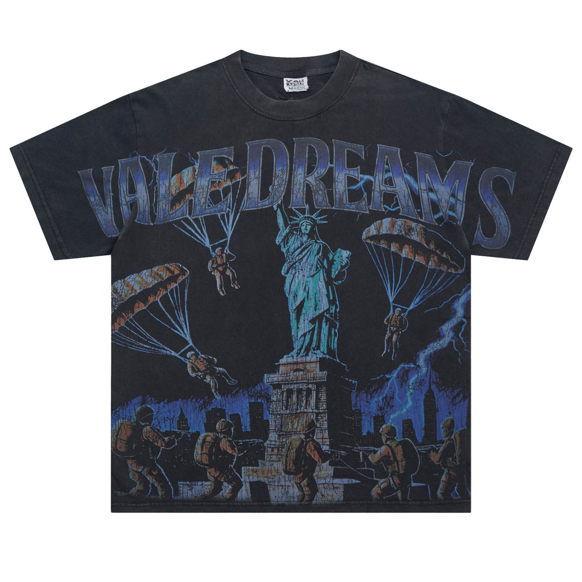 VALLEY Vale Forever NYC INVASION BIG Vintage TEE